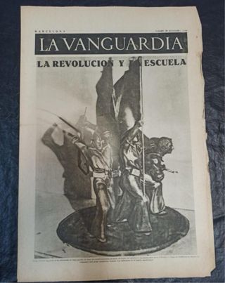 La vanguardia. Barcelona. 28 noviembre de 1936