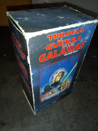 Trilogía Star Wars VHS Guerra de las Galaxias
