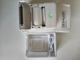 Wireless Inkless thermal Photo/Label Printer USB-C