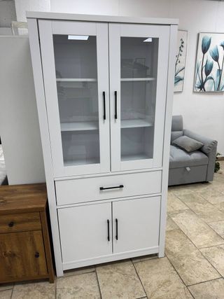 Vitrina de Salón Nueva: 2 Puertas + Cajón