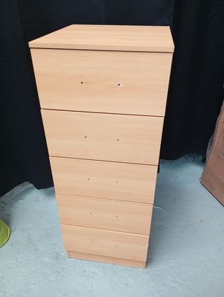 Cómoda 5 cajones - Madera