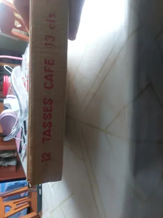 Caja 12 Tazas Café Duralex Cristal