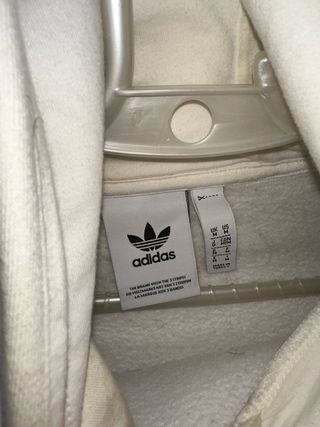 Sudadera Adidas Blanca