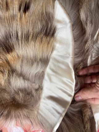 Chaleco Phard Pelo Beige y Marrón