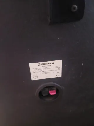 Pareja Altavoces Pioneer CS-901 Negros