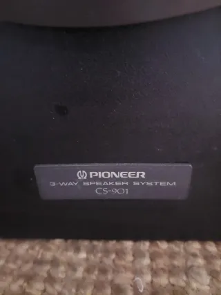 Pareja Altavoces Pioneer CS-901 Negros