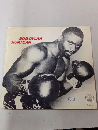 Portada Single Bob Dylan Huracan CBS