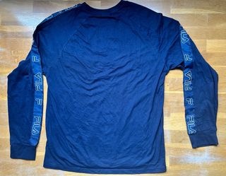 Sudadera Fila azul y roja