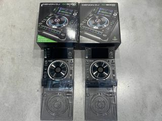 2x Denon DJ SC5000 + Decksavers
