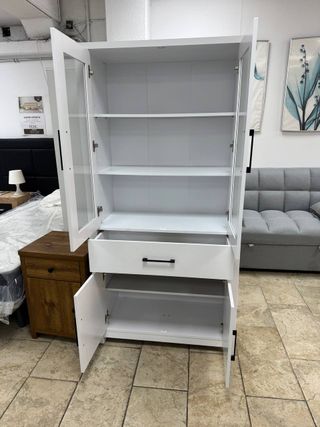 Vitrina con Puertas y Cajón NUEVA Embalada