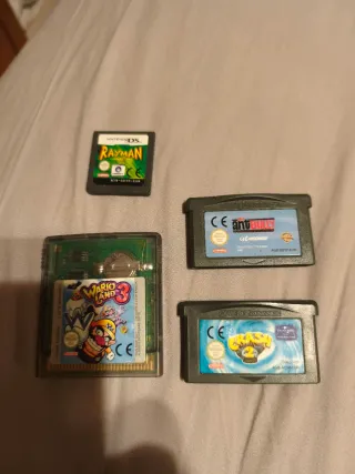 Confezione 4 Videogiochi GBA, DS e PSP 3004 senza batteria