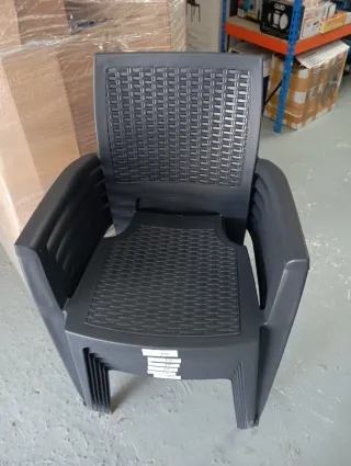 Lote 6 Sillas Caribe Antracita