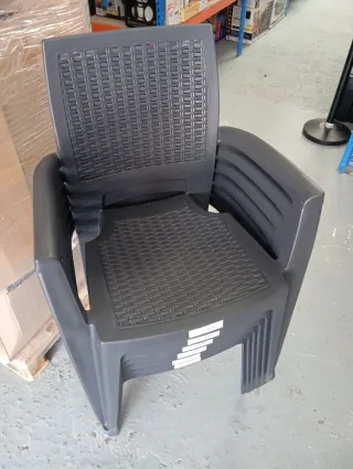 Lote 6 Sillas Caribe Antracita