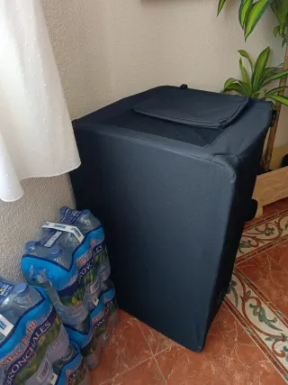 Transportín para perros XXL negro