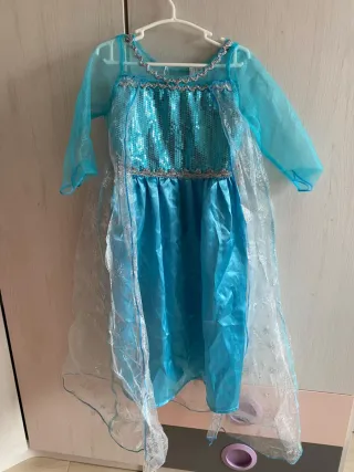Disfraz Frozen Elsa Talla 110cm