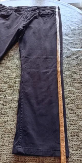 Pantalón térmico C&A marrón chocolate W42