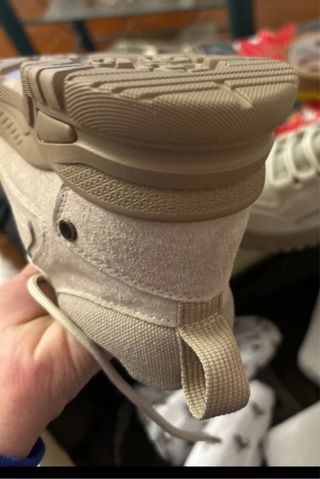 Scarponcino Beck vera pelle beige