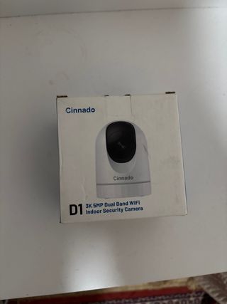 Cinnado D1 Cámara Seguridad WiFi Interior 5MP