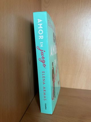 Libro FIRMADO - Amor en juego - Elena Armas