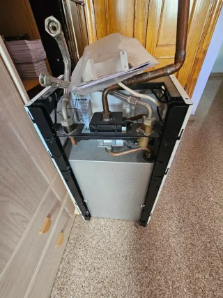 Calentador de gas natural