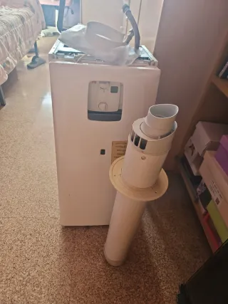 Calentador de gas natural