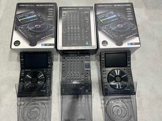 2x Denon DJ SC5000 + X1850 + Decksavers