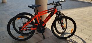 Bicicleta Rockrider 500 Naranja