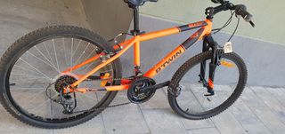 Bicicleta Rockrider 500 Naranja