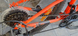 Bicicleta Rockrider 500 Naranja