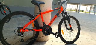 Bicicleta Rockrider 500 Naranja