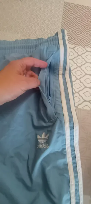 Bañador Adidas Azul Claro Talla XL