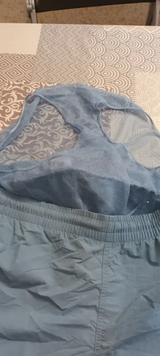 Bañador Adidas Azul Claro Talla XL