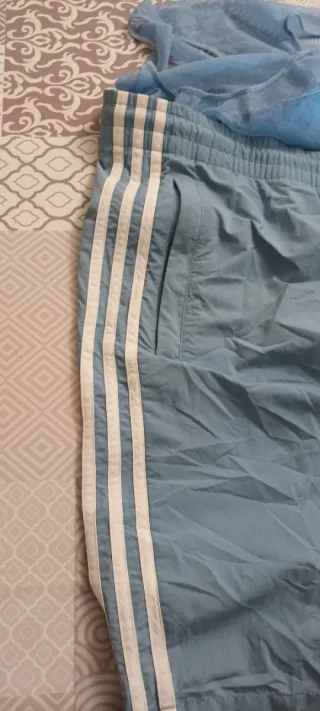 Bañador Adidas Azul Claro Talla XL