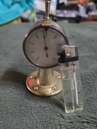 Termómetro Náutico Antiguo tipo  Telégrafo