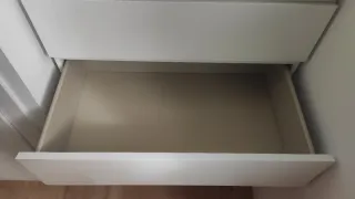 Cómoda MALM 6 cajones IKEA Blanca