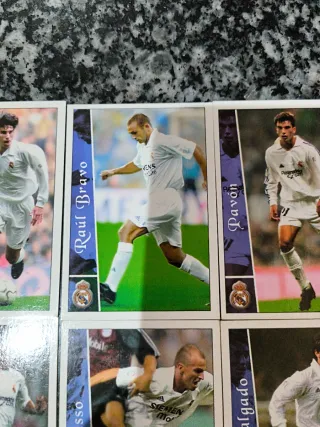 Lote cromos Real Madrid Mundicromo 2003
