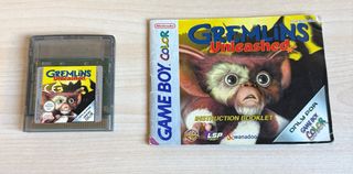 Juego Gremlins Unleashed Game Boy Color + manual