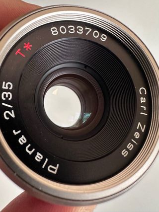 Lentes Contax y visor telémetro