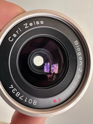 Lentes Contax y visor telémetro