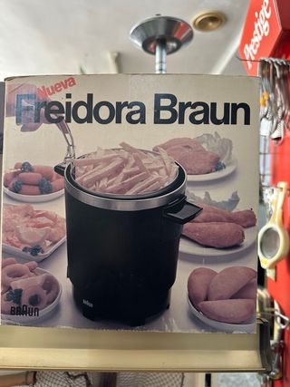 Freidora Braun Negra