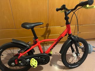 Bicicleta infantil Btwin casi nueva