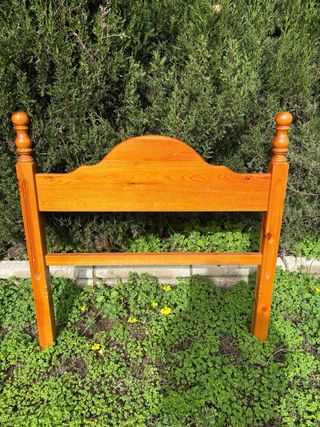 Cabecero de madera para cama de 90