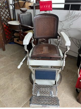 Sillón Barbería Antiguo Cánamo
