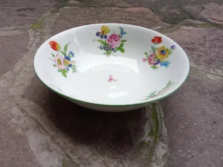 Piatto Limoges floreale