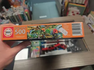 Puzzle Educa 500 piezas Dinosaurios