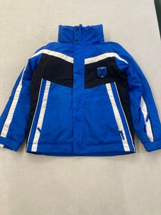 Cazadora de esquí azul talla 10