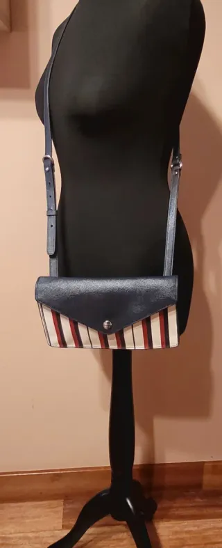Bolso bandolera Tommy Hilfiger rayas