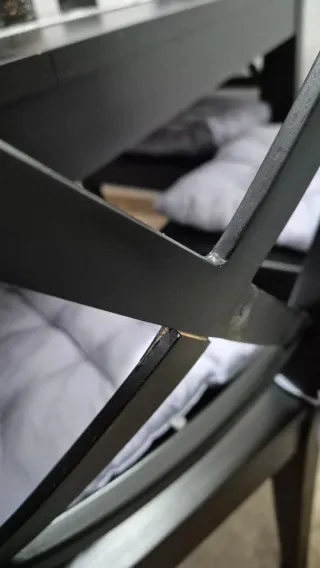 NEGOCIABLE!mesa caoba y 6 sillas Ikea