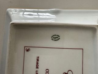 Cenicero Limoges Chopard Porcelana