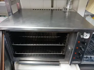 Horno Termoventilado MBM Acero Inox industrial